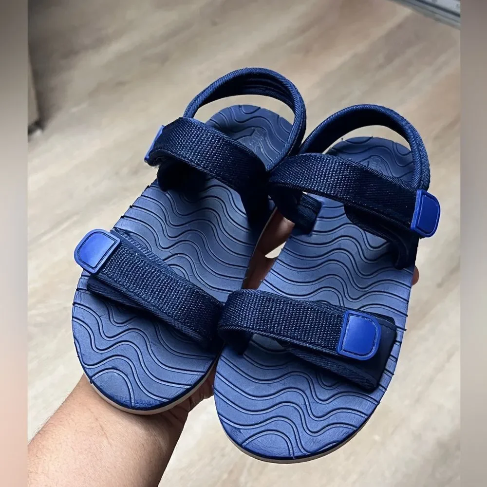 Cat & Jack Navy Blue Sandals Sz 11